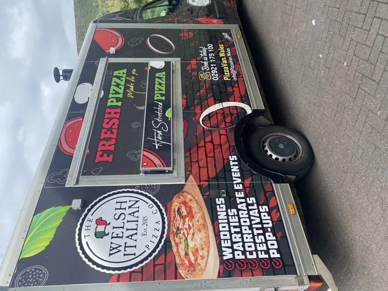 Pizza Van Wales catering at a South Wales event, photo 2